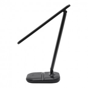 Lampki-biurkowe - zginana lampka led na biurko czarna 5w zet 03725 ideus 