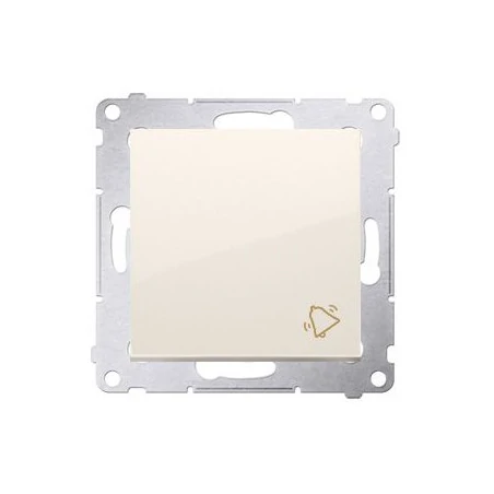 Wlaczniki-i-przyciski-dzwonkowe - kremowy przycisk dzwonkowy 10ax 250v dd1.01/41 simon 54 kontakt-simon 