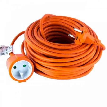 Przewody-przedluzacze-rozgalezniki - przedłużacz ogrodowy 2×1 mm 1 gniazdo 20m pomarańczowy p01320 emos - 1901012001 