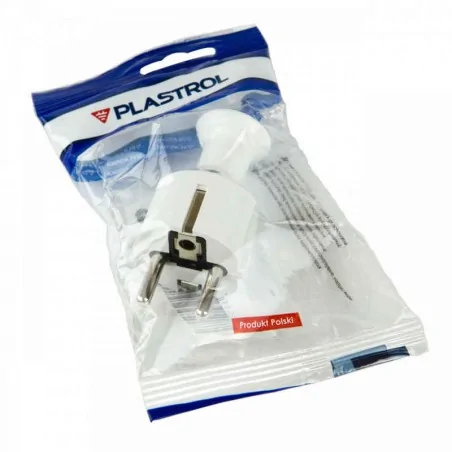 Rozgalezniki - wtyczka rozbieralna biała wt-40 plastrol 