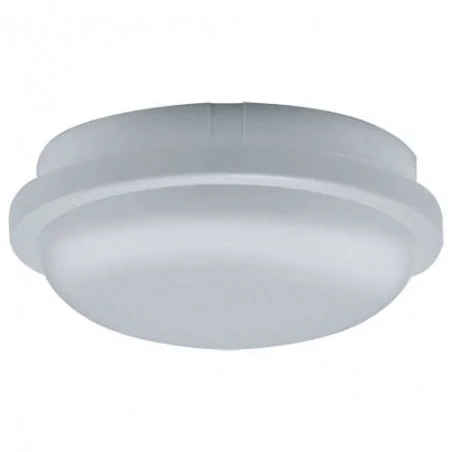 Plafony - oprawa hermetyczna sufitowa led biała 4000k 18w ip54 filip led c 03818 ideus 