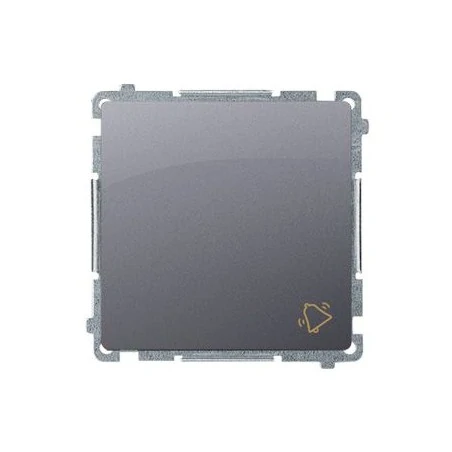 Wlaczniki-i-przyciski-dzwonkowe - przycisk dzwonek (moduł) szybkozłączka srebrny mat bmd1.01/43 simon basic kontakt-simon 