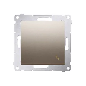 Włącznik schodowy 10AX 250V złoty mat DW6.01/44 Simon 54 Kontakt-Simon