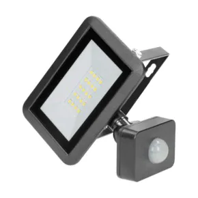 Naswietlacze-led-20w - naświetlacz led z czujnikiem ruchu pir 20w czarny bulled s or-nl-6136blr4 orno 