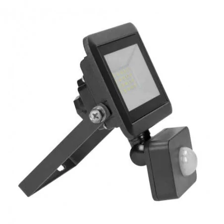 Naswietlacze-led-20w - naświetlacz led z czujnikiem ruchu pir 20w czarny bulled s or-nl-6136blr4 orno 