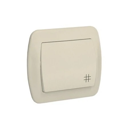 Wylaczniki-krzyzowe - beżowy włącznik krzyżowy aw7/12 simon akord kontakt-simon 