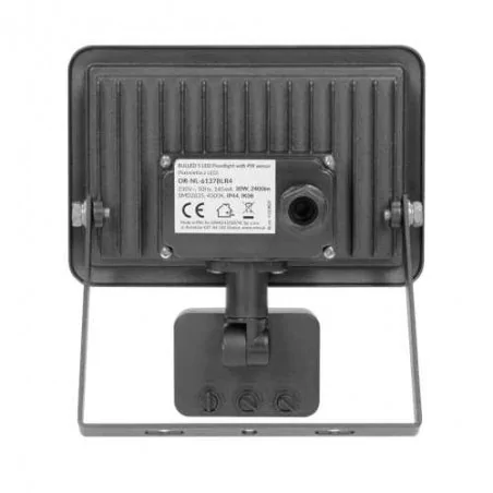 Naswietlacze-led-30w - naświetlacz z czujnikiem ruchu pir o mocy 30w 4000k 2400lm bulled s or-nl-6137blr4 orno 