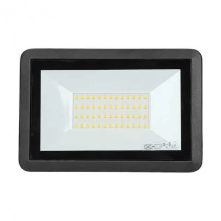 Naswietlacze-led-50w-i-wiecej - czarny naświetlacz led 50w z neutralnym światłem 4000k ip65 or-nl-6138bl4 bulled orno 