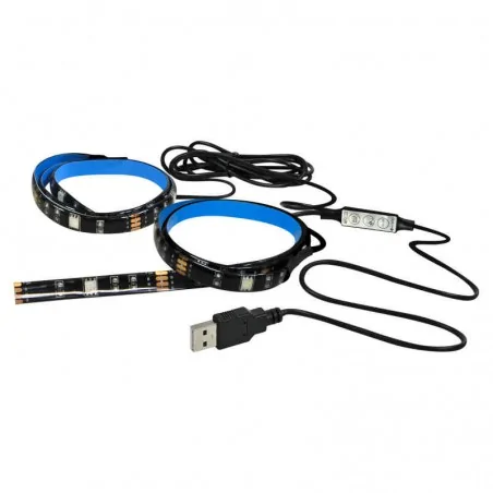 Akcesoria-do-tasm-led - paski led rgb do podświetlenia tv usb tr-usb-l3 309525 polux 