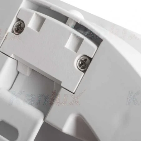 Plafony - plafoniera led w kolorze białym 18w neutralna 4000k ip54 32942 beno nw-l-w kanlux 