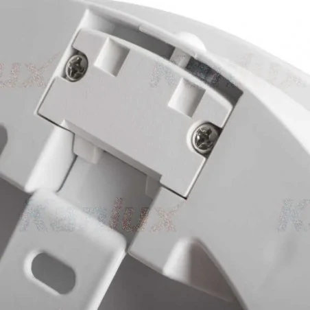 Plafony - okrągła plafoniera led biała o mocy 18w 4000k ip54 1550lm beno nw-o-w 32940 kanlux 