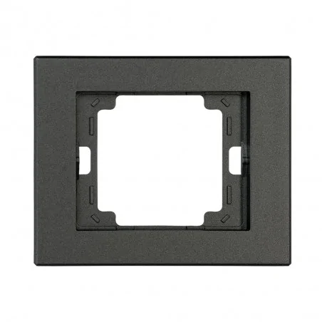 Ramki-pojedyncze - czarna ramka pojedyncza onyx ra-1o 9002347 abex 