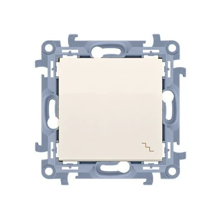 Wylaczniki-schodowe - kremowy włącznik schodowy cw6.01/41 simon 10 kontakt-simon 