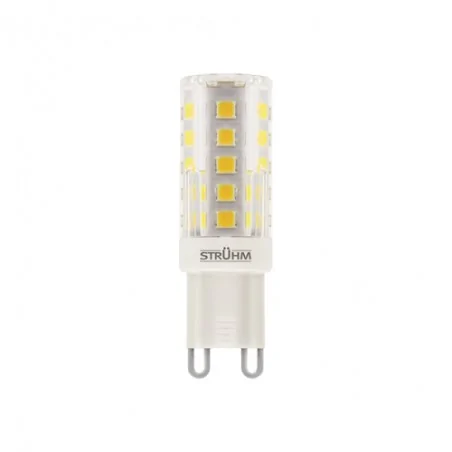 Gwint-trzonek-g9 - żarówka g9 o mocy 4w z ciepłym białym światłem 2900k 370lm bob smd led 03676 ideus 