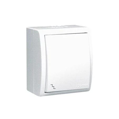 Wylaczniki-schodowe - włącznik schodowy bryzgoszczelny biały natynkowy aqw6/11 simon aquarius kontakt-simon 