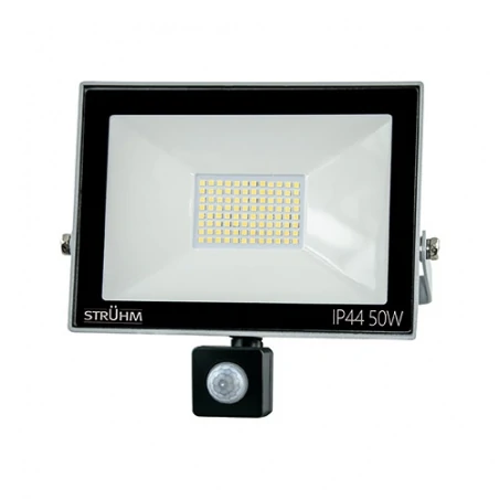 Naswietlacze-z-czujnikiem-ruchu - naświetlacz led z czujnikiem ruchu 50w 6500k ip65 03707 kroma led s ideus 