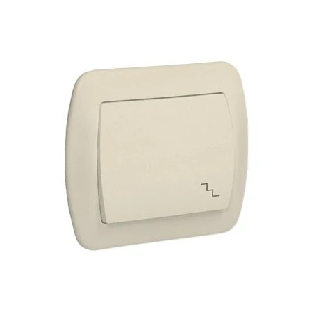 Wylaczniki-schodowe - beżowy włącznik schodowy aw6/12 simon akord kontakt-simon 