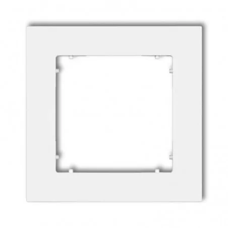 Ramki-pojedyncze - biała ramka pojedyncza mr-1 deco mini karlik 