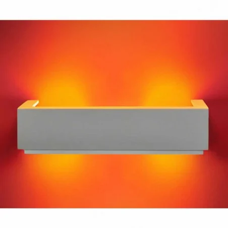 Kinkiety-do-salonu - kinkiet gipsowy biały polux mw-8203 cegla duża 2xe14 polux 