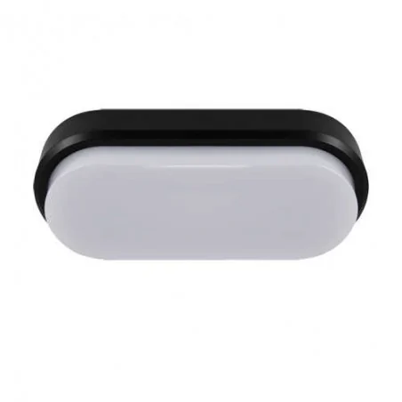 Plafony - hermetyczny plafon led o mocy 12w 4000k ip65 aron led l 03798 ideus 