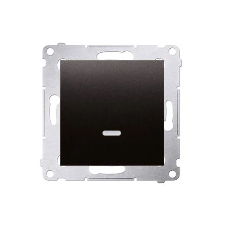 Wylaczniki-jednobiegunowe - włącznik jednobiegunowy z podświetleniem led antracyt dw1l.01/48 simon 54 kontakt-simon 