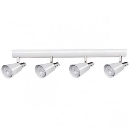 Lampy-sufitowe - spot oświetleniowy na cztery żarówki gu10 4x35w el-4i w-sr sempra kanlux 