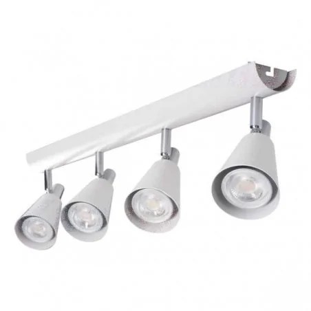 Lampy-sufitowe - spot oświetleniowy na cztery żarówki gu10 4x35w el-4i w-sr sempra kanlux 