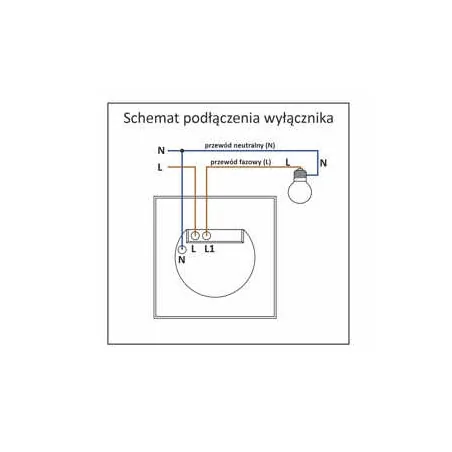 Wylaczniki-jednobiegunowe - włącznik światła pojedynczy sterowany smartfonem tuyasmart 314338 polux 