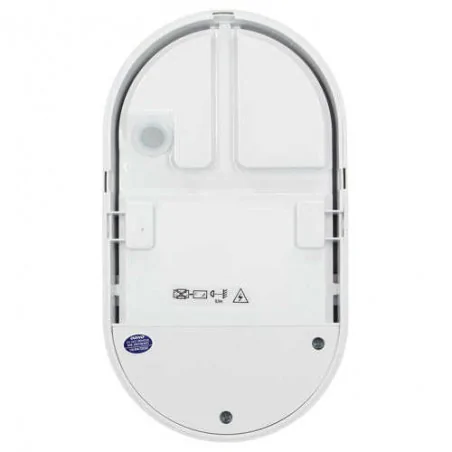 Oprawy-led-zewnetrzne - oprawa ogrodowa led biała z czujnikiem ruchu 10w ip54 or-op-6110wlpmr4 nefryt led orno 