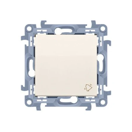 Wlaczniki-i-przyciski-dzwonkowe - kremowy przycisk dzwonek cd1.01/41 simon 10 kontakt-simon 