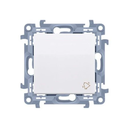 Wlaczniki-i-przyciski-dzwonkowe - biały przycisk dzwonek 10ax cd1.01/11 simon 10 kontakt-simon 