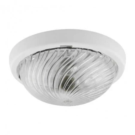 Oprawy-led-zewnetrzne - plafoniera hermetyczna na żarówkę e27 ip44 75w wir 02746 ideus 