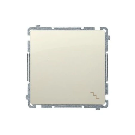 Wylaczniki-schodowe - beżowy włącznik schodowy (moduł) szybkozłączka bmw6.01/12 simon basic kontakt-simon 