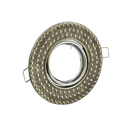 Oprawy-sufitowe-ruchome - oczko sufitowe ruchome srebrny antyczny fobos 7807 310262 polux 