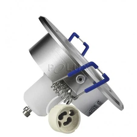 Oprawy-sufitowe-ruchome - oprawa sufitowa ruchoma z żarówką 3,5w w zestawie+oprawka gu10 olal 301192 polux 