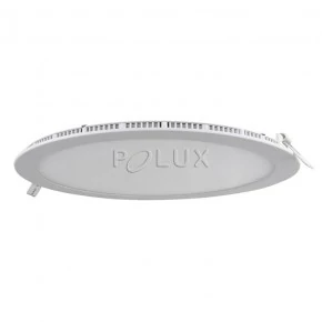 Oprawy-sufitowe - podtynkowa oprawa slim led 24w 3000k okrągła mars polux 