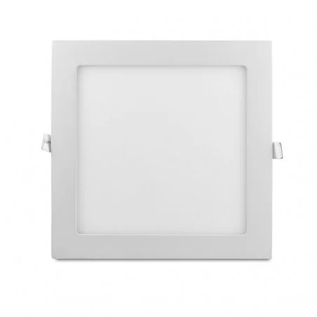 Oprawy-sufitowe - panel led kwadrat o boku 17,5 cm ciepłe światło 12w mars polux 