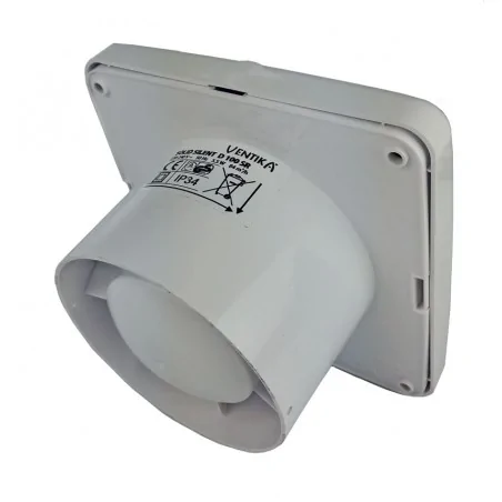 Wentylatory-o-srednicy-100 - cichy wentylator standardowy biały o średnicy 100 solid silent d100sr ventika 