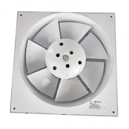 Wentylatory-lazienkowe - standardowy wentylator domowy biały o średnicy 200mm styl 007-0007 dospel 