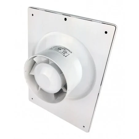 Wentylatory-o-srednicy-100 - wentylator łazienkowy biały z wyłącznikiem czasowym ø100  98m3/h forte d 100 m3 wc ventika 