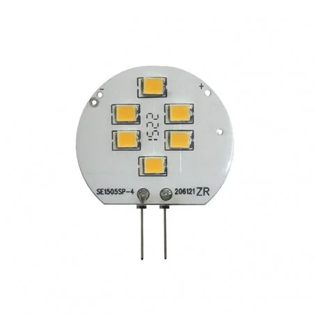 Gwint-trzonek-g4 - niskonapięciowa żarówka led talerzyk g4 ciepła 12v 1,5w 3000k polux 