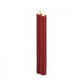 Oswietlenie-choinkowe - świeczki 25 cm 2× aaa czerwone, kpl. 2 szt emos - 1534226800 