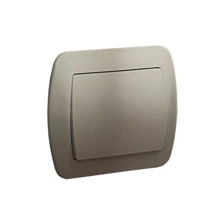 Wylaczniki-jednobiegunowe - satynowy włącznik jednobiegunowy aw1/29 simon akord kontakt-simon 