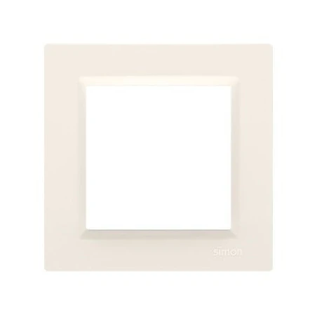 Ramki-instalacyjne - kremowa ramka pojedyncza cr1/41 simon 10 kontakt-simon 