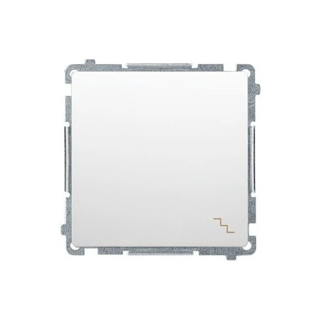 Wylaczniki-schodowe - biały włącznik schodowy (moduł) szybkozłączka bmw6.01/11 simon basic kontakt-simon 