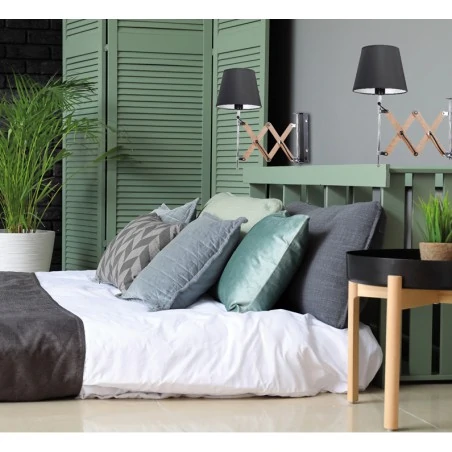 Kinkiety-do-salonu - czarna lampa ścienna na wysięgniku loft 1x40w e27 mito 21-75420 candellux 