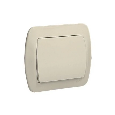 Wylaczniki-jednobiegunowe - beżowy włącznik jednobiegunowy aw1/12 simon akord kontakt-simon 