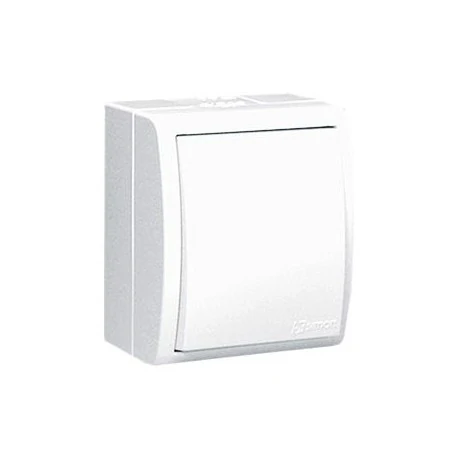 Wylaczniki-jednobiegunowe - włącznik jednobiegunowy ip54 biały aqw1/11 simon aquarius kontakt-simon 