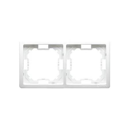 Ramki-podwojne - ramka podwójna biała bmr2/11 simon basic standard kontakt-simon 