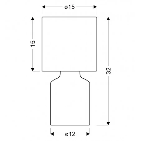 Lampki-nocne - lampka gabinetowa szara biały klosz e14 iner 41-79886 candellux 